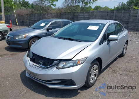 2015 Honda Civic Lx from USA, damaged, VIN 19XFB2F57FE256705